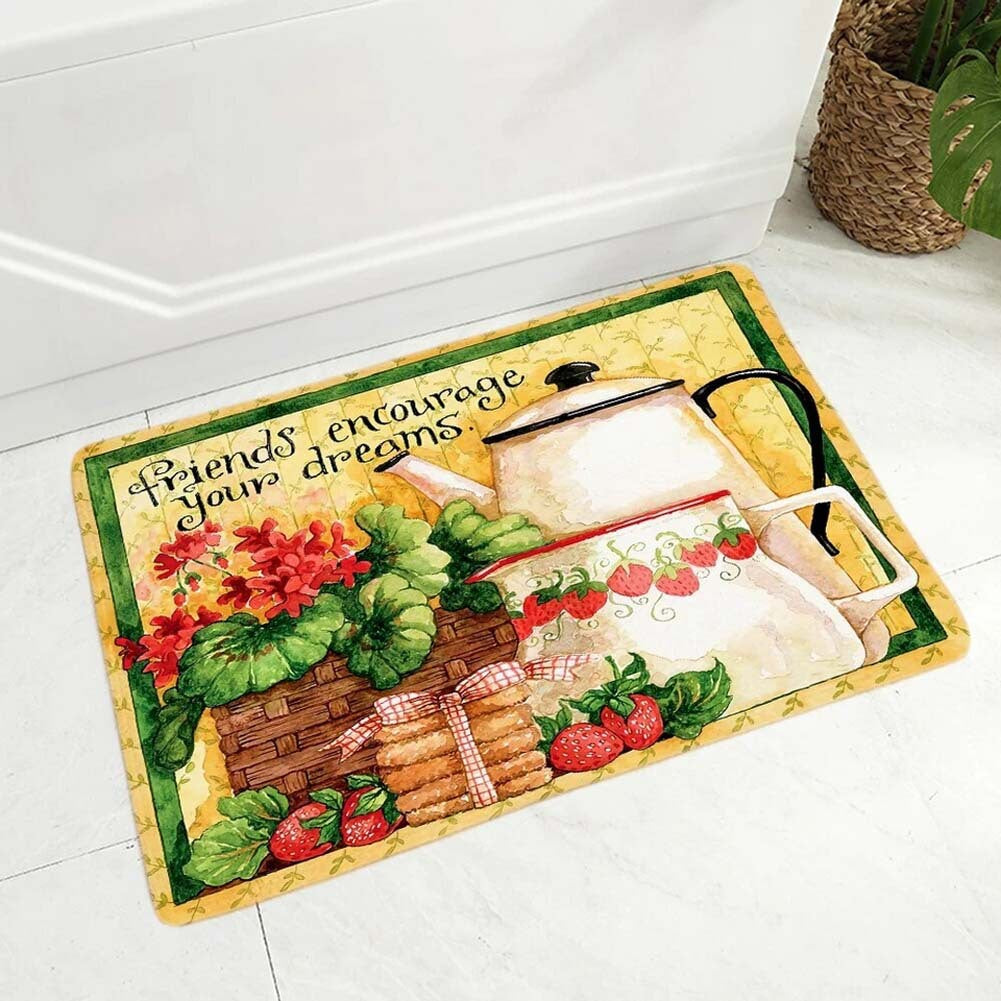 Decorative Kitchen Bath Mat