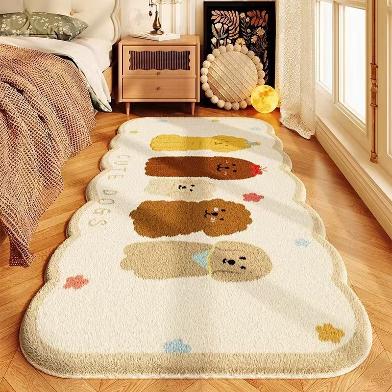 Playful Animal-Themed Bath Mat Kalsten