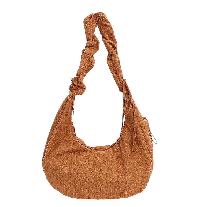 Fashionable Twisted Handle Sling Bag