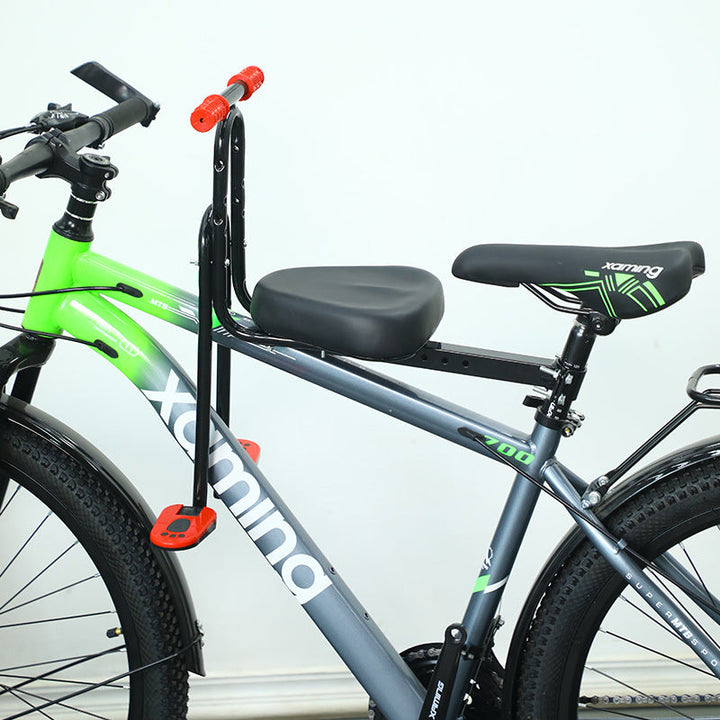 adjustable padded child bicycle passenger seat with safety armrest Kalsten