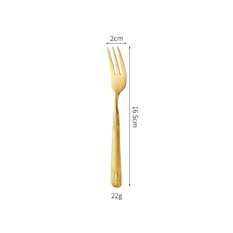 Elegant teaspoon with artistic handle design Kalsten