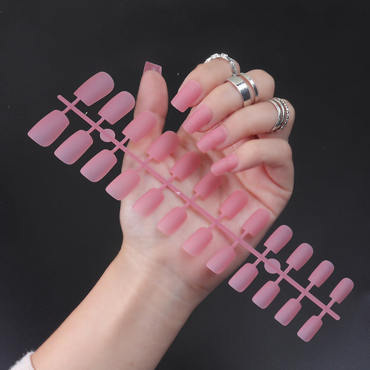 Matte Finish Press-On Nail Set Kalsten