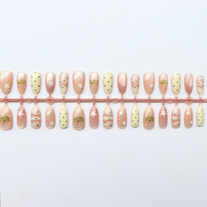 Creative Press-On Nail Art Set