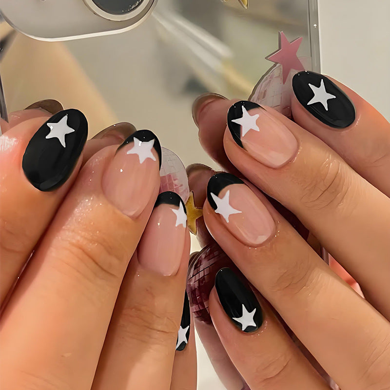 Artificial nail set with creative star design Kalsten