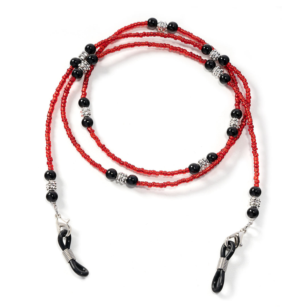 Artisan Beaded Eyewear Holder kalsten