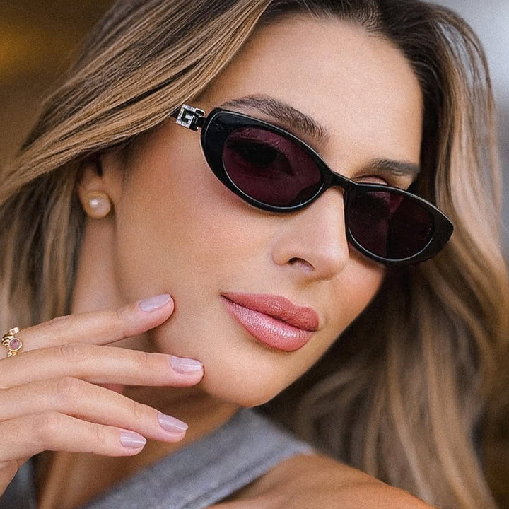Women Cat-Eye Sunglasses with Stylish Frame and Luxurious Accents Kalsten