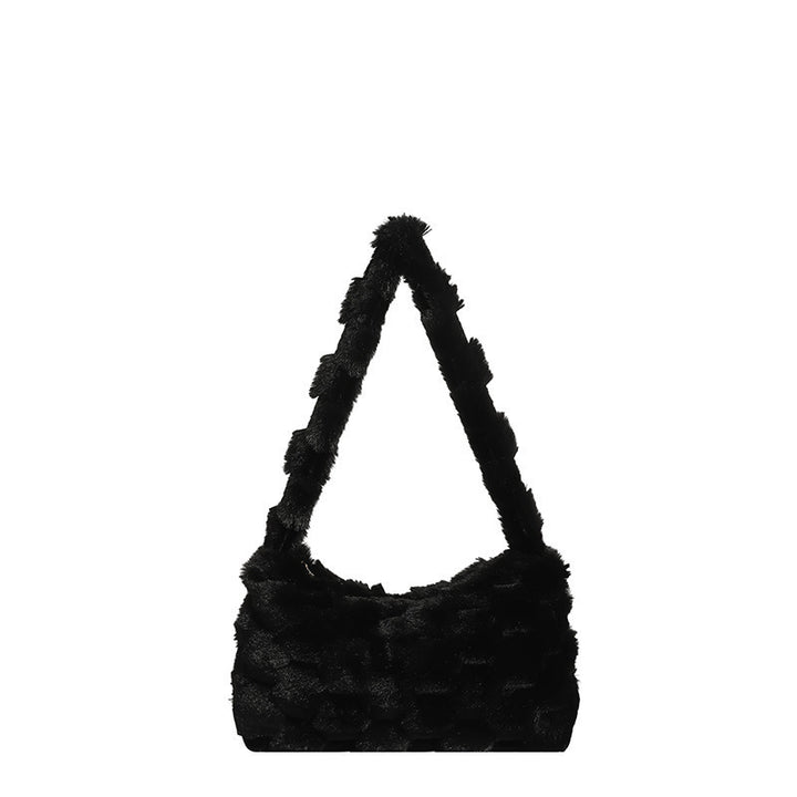 Cozy Textured Plush Handbag Kalsten
