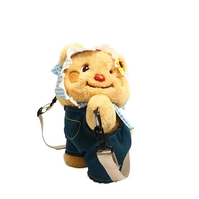 Plush Cartoon Bear Backpack