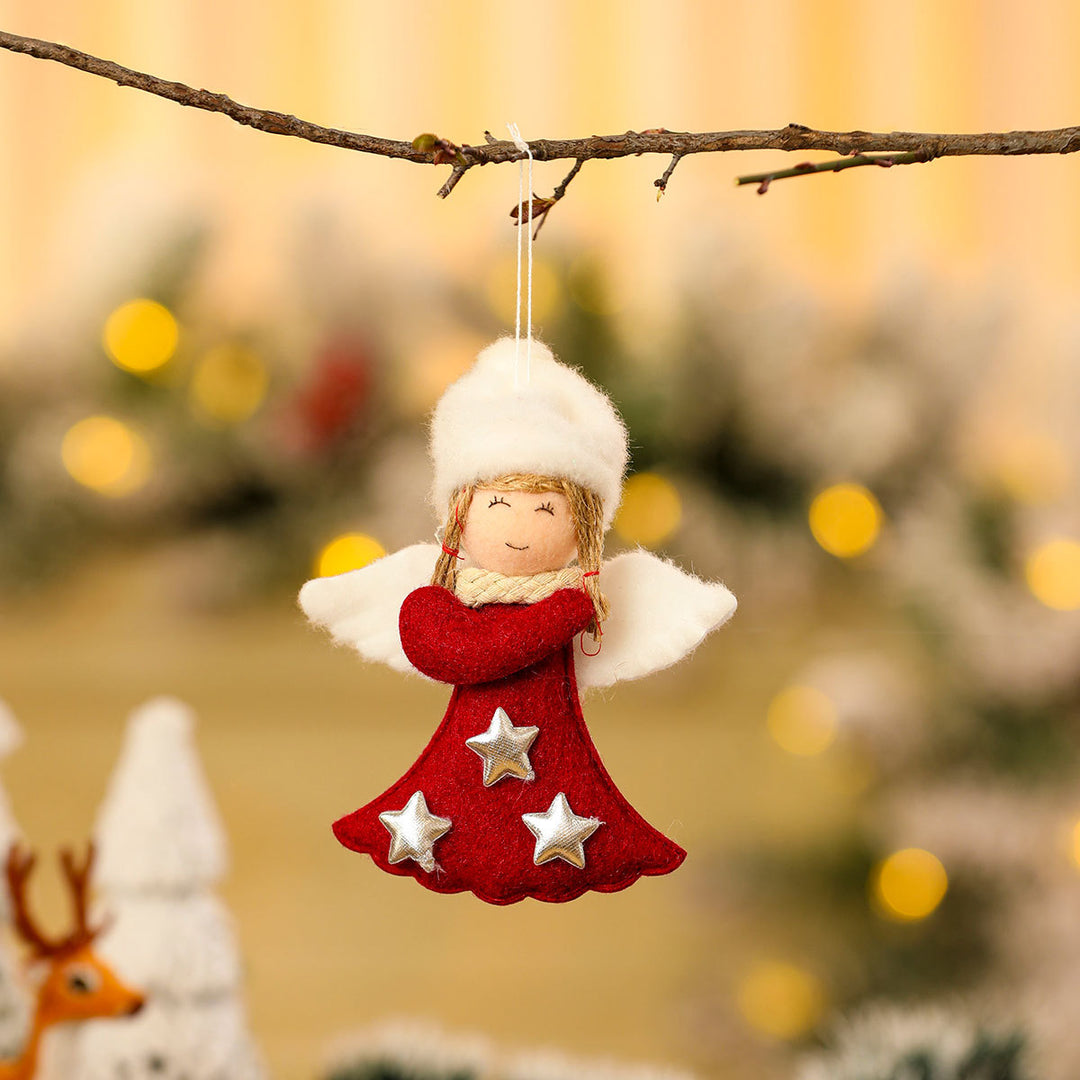 Decorative Felt Christmas Angel Ornament Kalsten