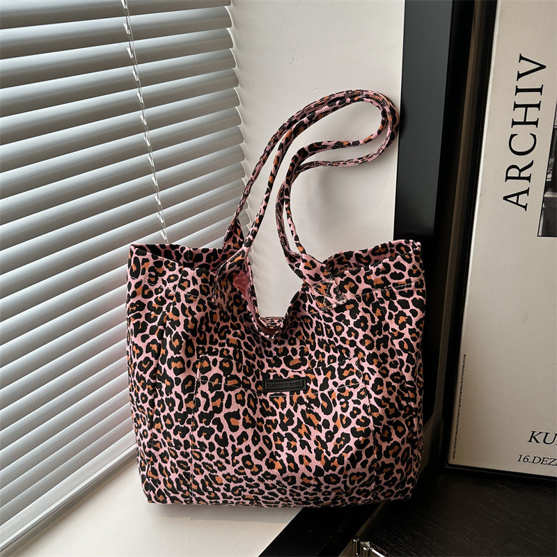 Eco-Friendly Reusable Leopard Print Tote Bag Kalsten