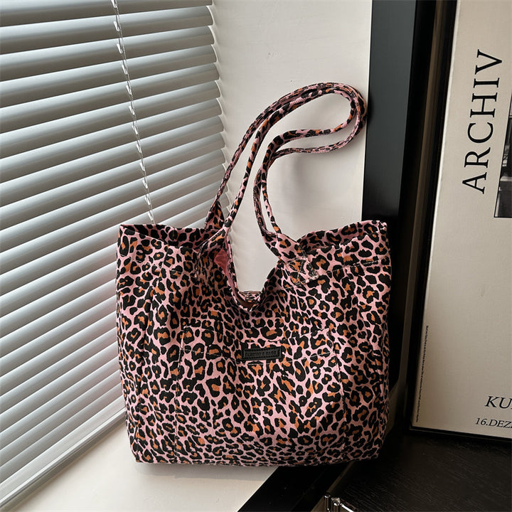 Eco-Friendly Reusable Leopard Print Tote Bag Kalsten