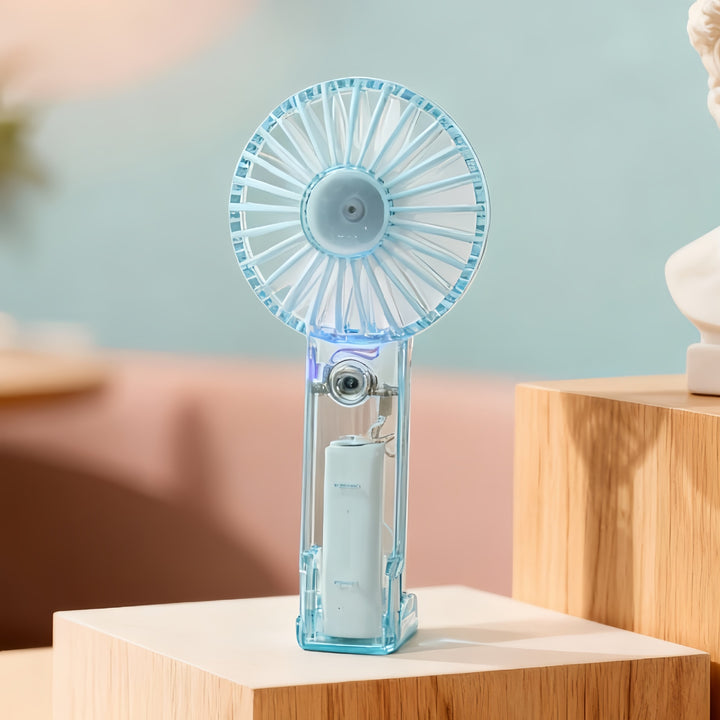 Women Portable Mini Fan with USB Charging Function and Elegant Design Kalsten