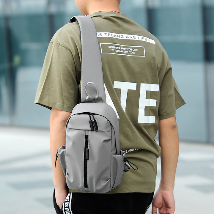 Sleek Water-Resistant Minimalist Sling Bag Kalsten