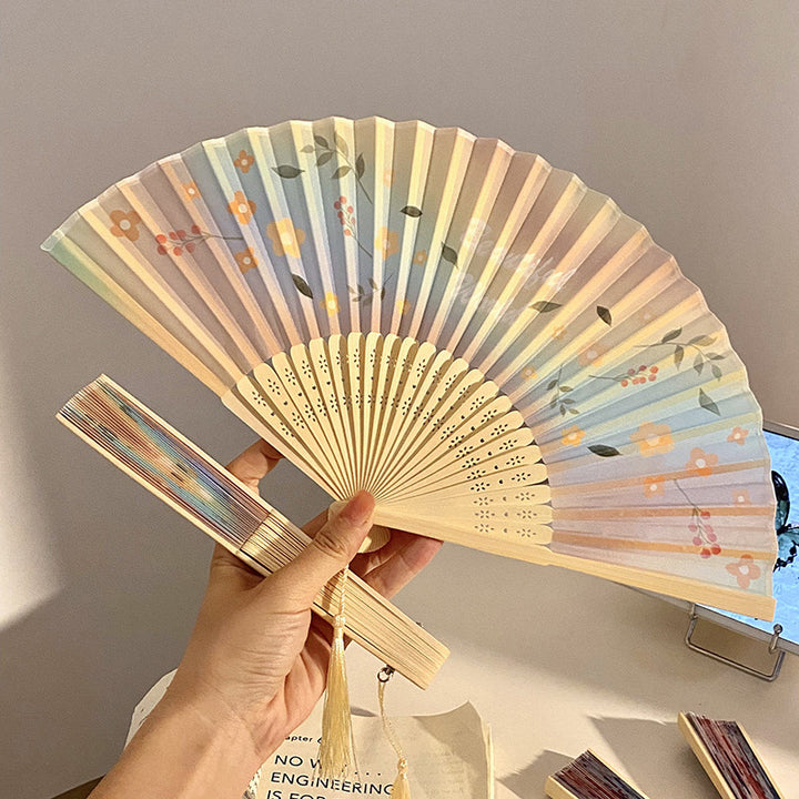 Hand fan made of high-quality natural material Kalsten