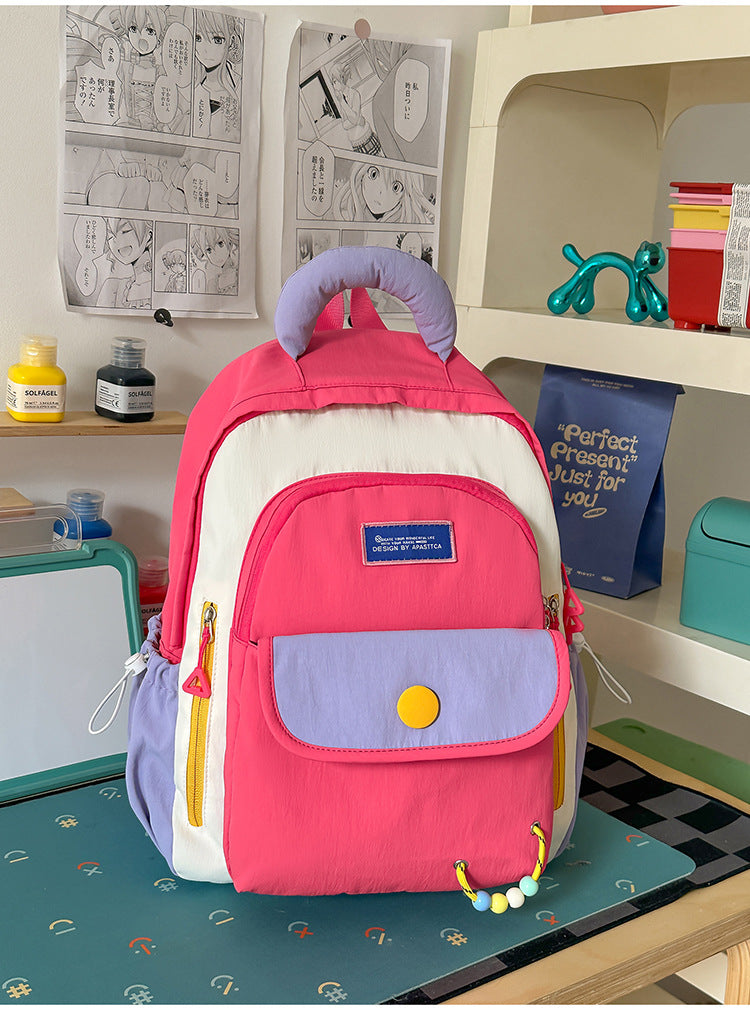 Playful Multi-Compartment Backpack Kalsten