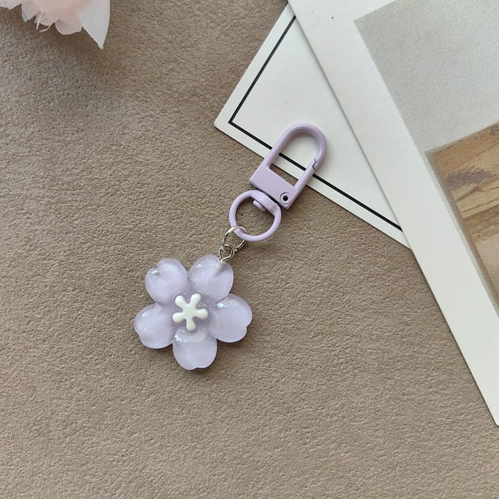 Key ring with flower motif Kalsten