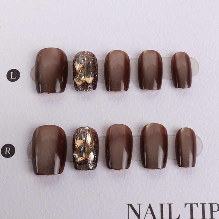 Glamorous Press-On Nail Art Set