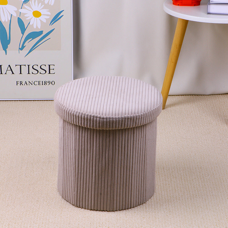 Elegant Upholstered Storage Stool Kalsten