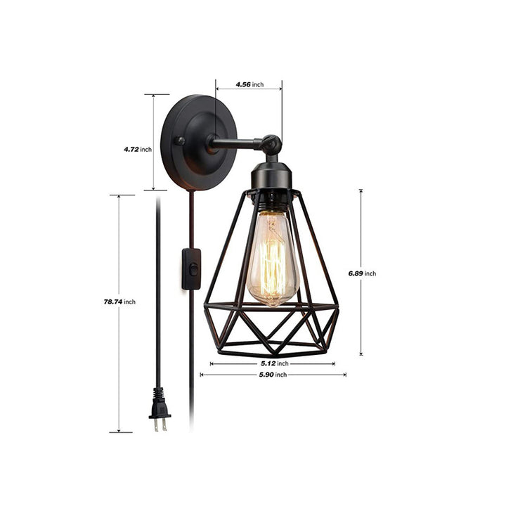 Industrial Style Wall Lamp