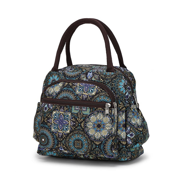 Cat Pattern Insulated Lunch Tote Kalsten