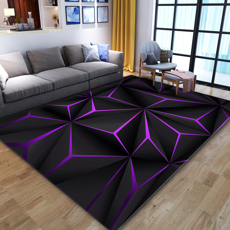 Geometric Patterned Area Rug Kalsten