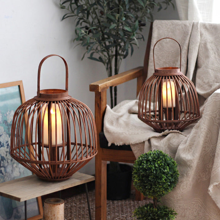 Decorative Rattan Lantern Kalsten