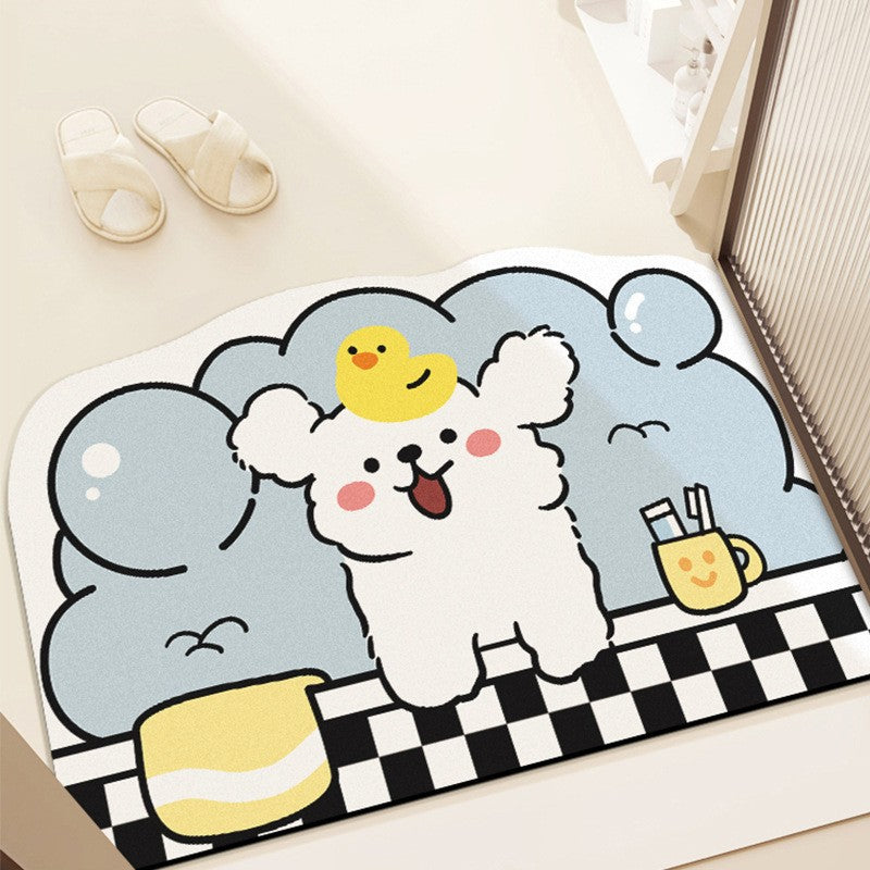 Cartoon Bath Mat Kalsten