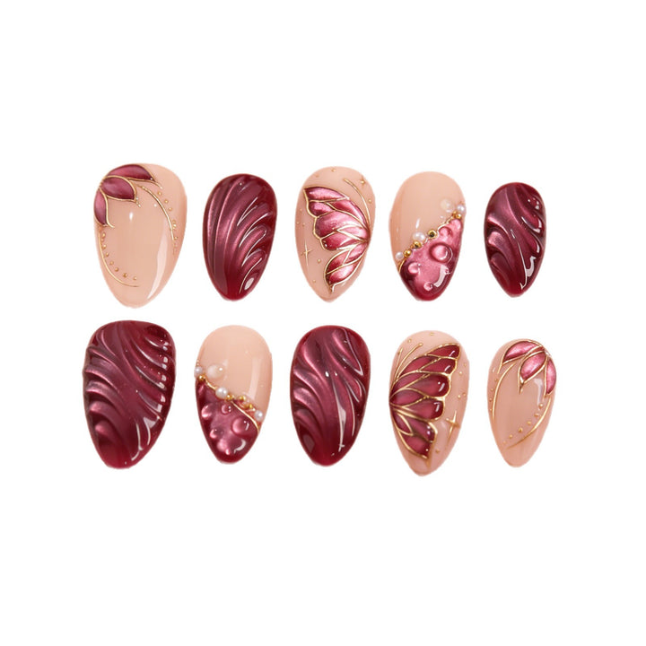 Decorative Press-On Nail Enhancements Kalsten 1789915539