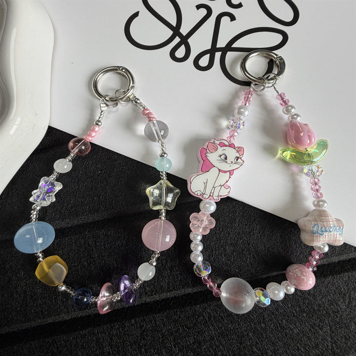 Colorful Beaded Charm Keychain Kalsten 1790134890
