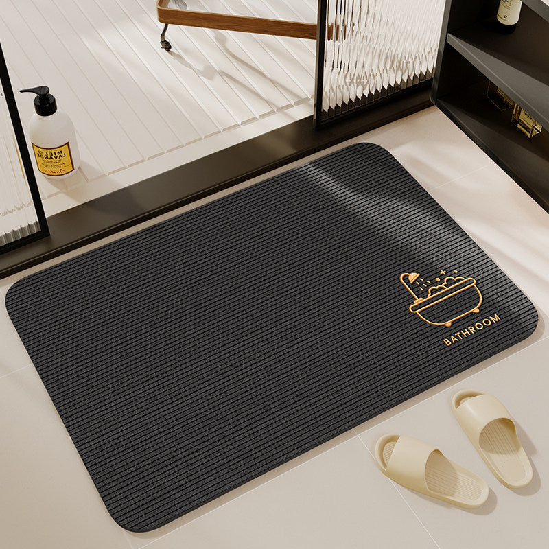 Playful Animal-Themed Bathroom Mat