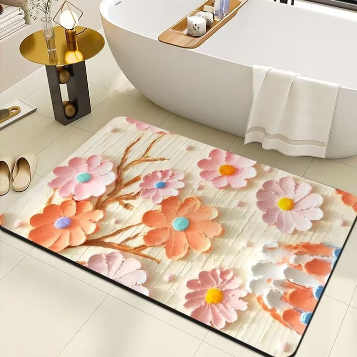 Floral Print Area Rug Kalsten