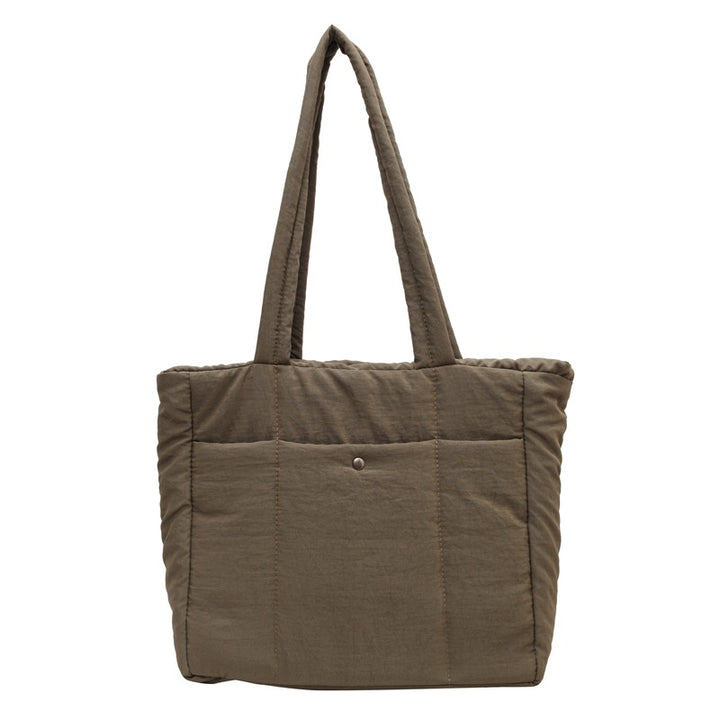 Quilted Oversized Tote Bag
