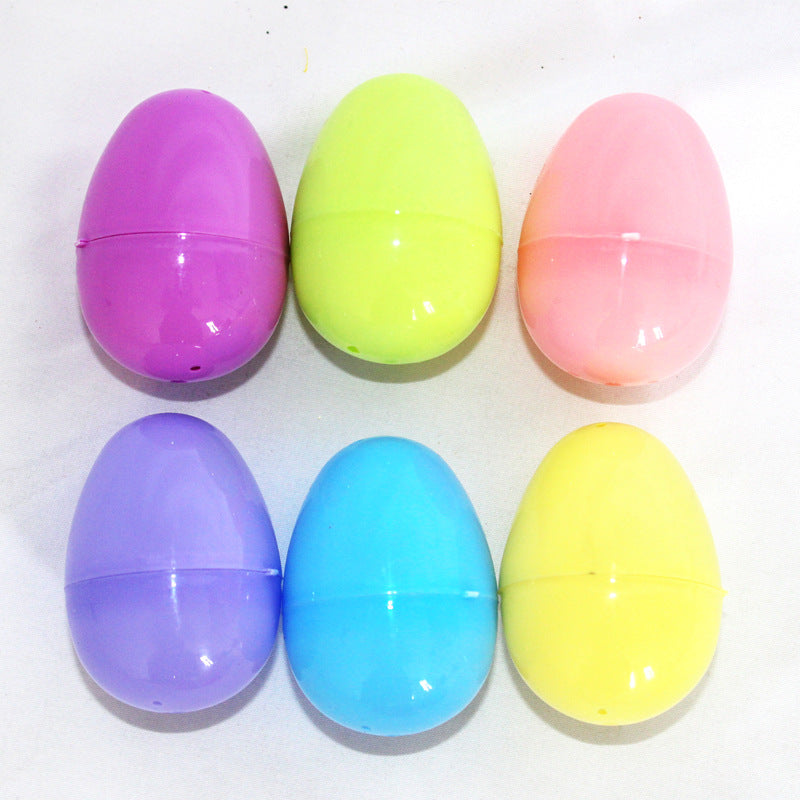 Colorful Plastic Easter Egg Decor Kalsten