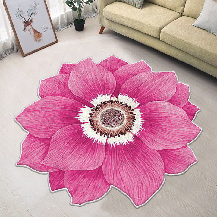 Floral-Inspired Decorative Mat
