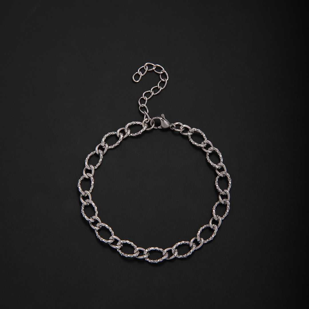 Interlaced Metal Link Bracelet Kalsten