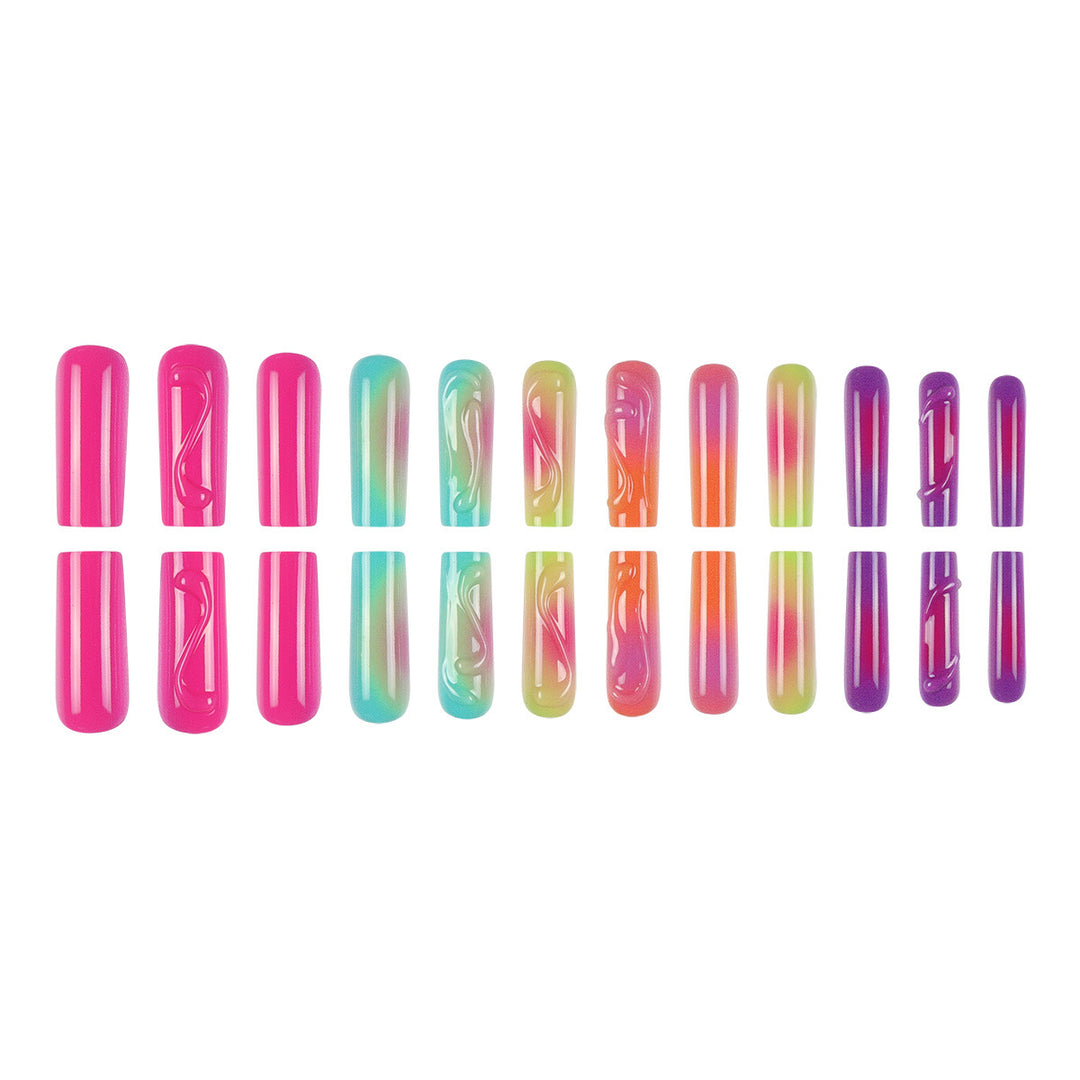 Artistic Ombre Nail Art Extensions Kalsten