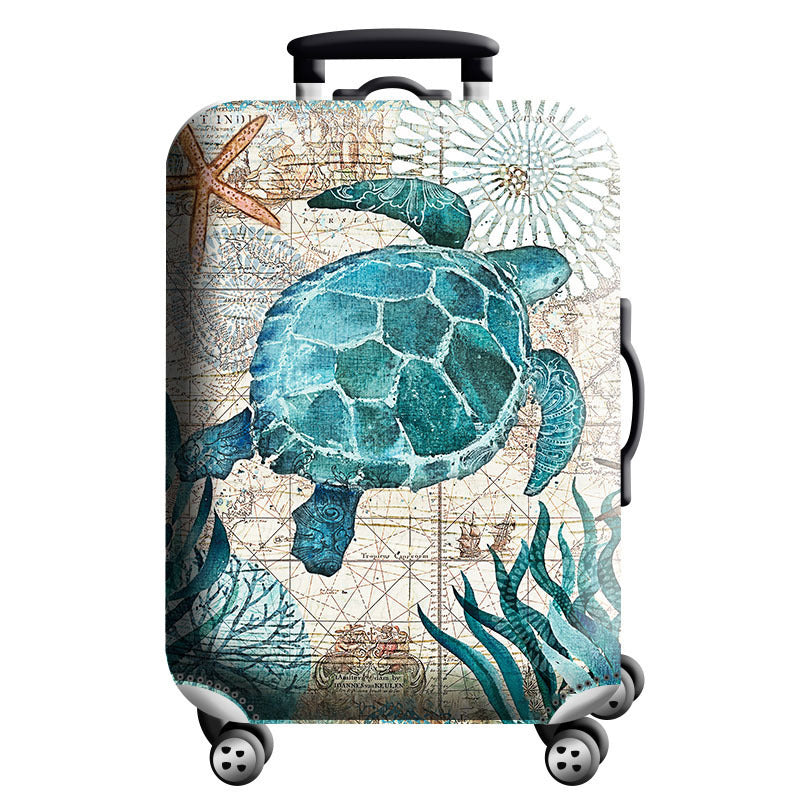 Unisex hard-shell suitcase with modern geometric design Kalsten