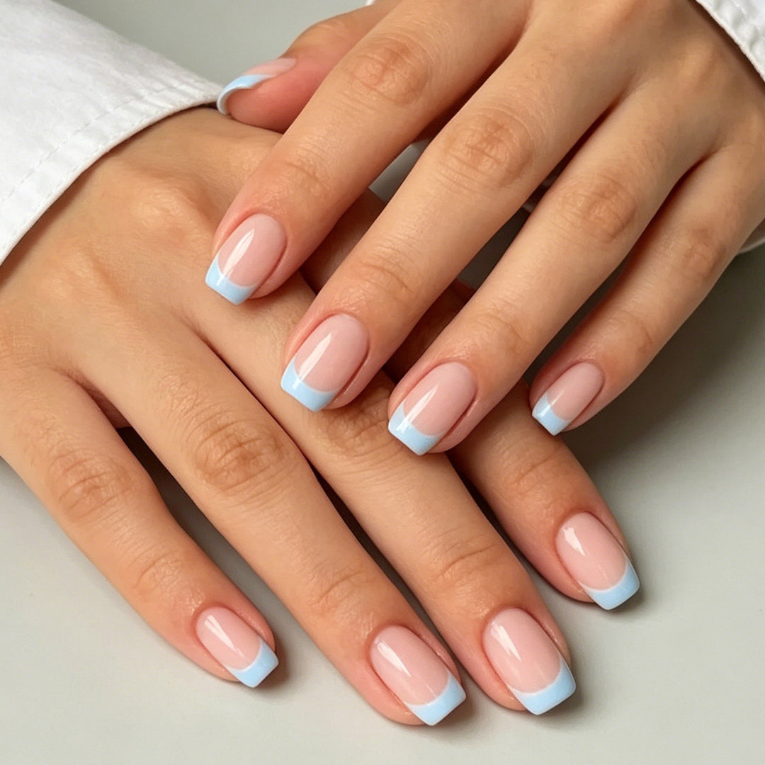 Elegant French Tip Nail Art Enhancements Kalsten 1789915510