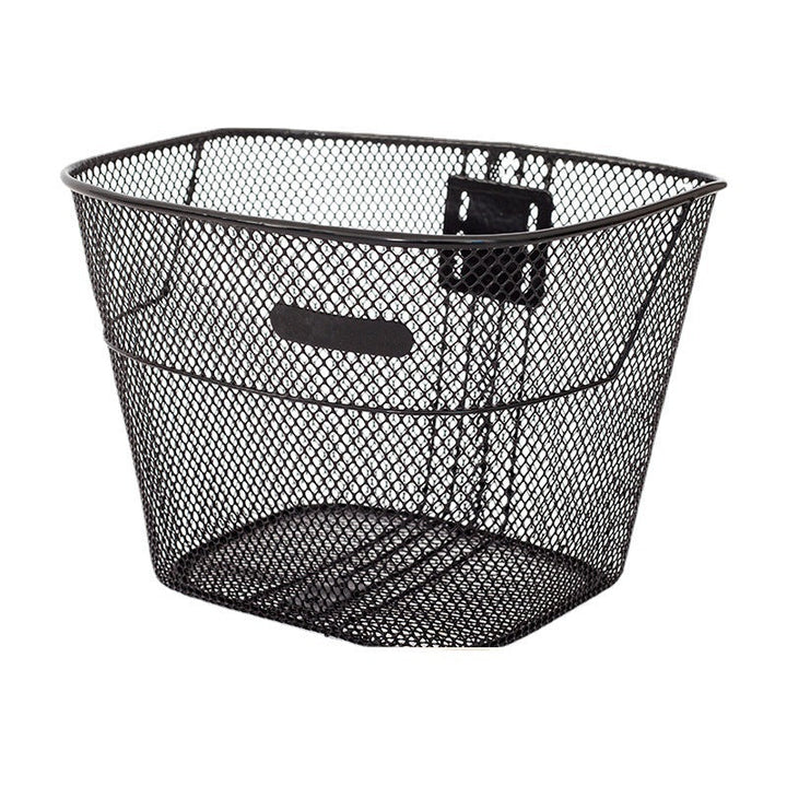 ventilated steel mesh bicycle front basket with quick-release bracket Kalsten