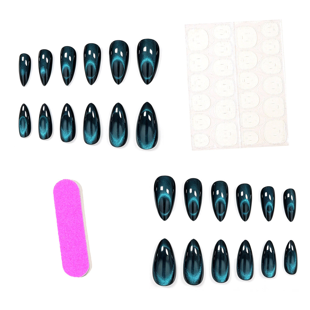 Glittery Stiletto Nail Enhancements Kalsten