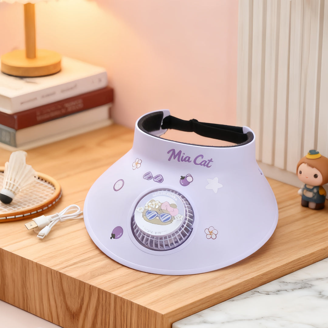 Women portable neck fan with child-friendly design Kalsten