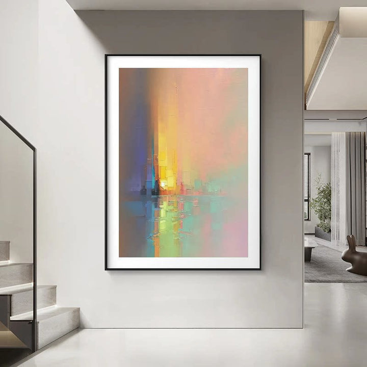 Abstract Impressionist Canvas Wall Art