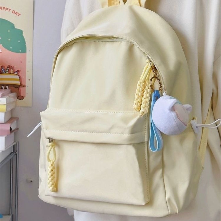 Fashionable Textured Backpack Kalsten