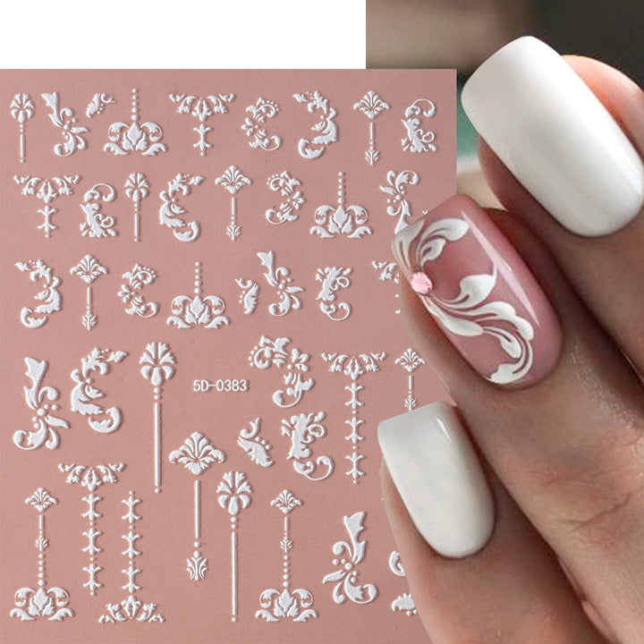 Elegant Nail Art Stamping Plate