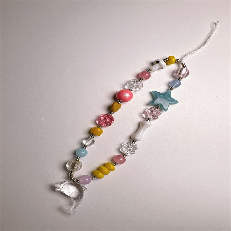 Whimsical Bead Charm Necklace Kalsten