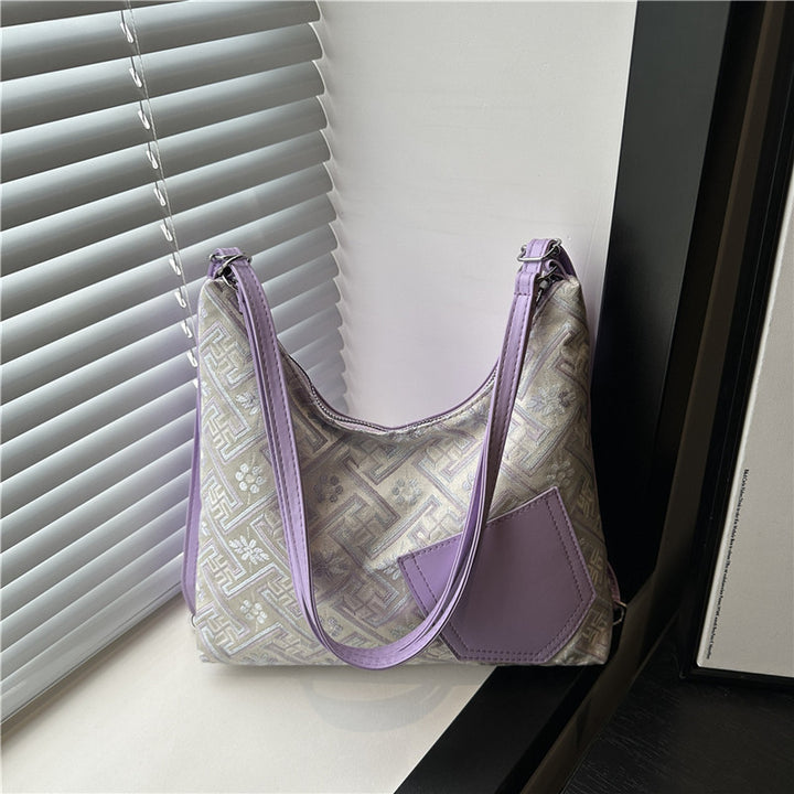 Stylish Geometric Pattern Shoulder Bag Kalsten