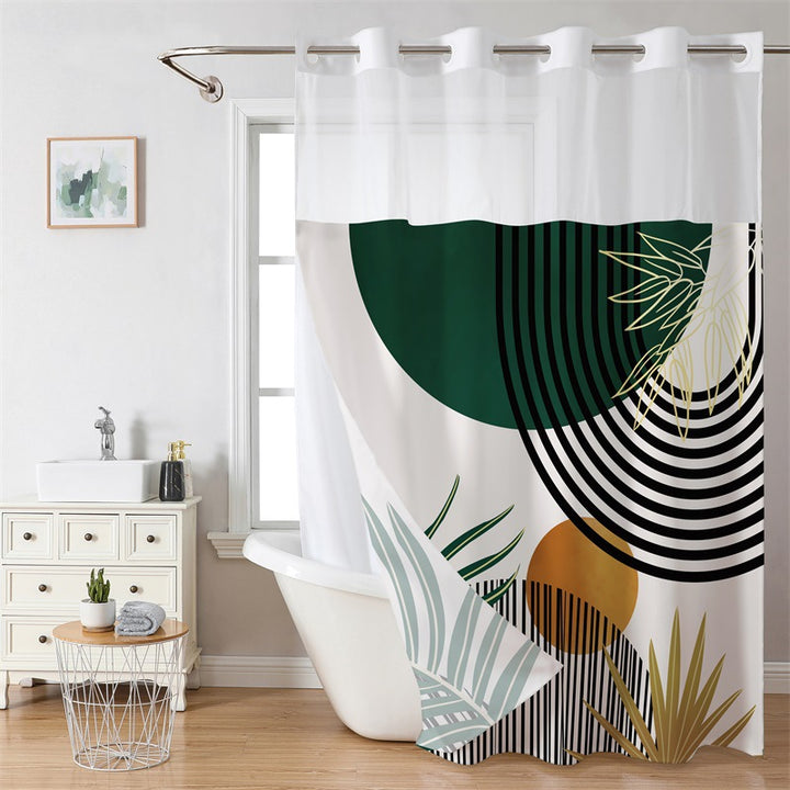 Artistic Floral Shower Curtain Kalsten