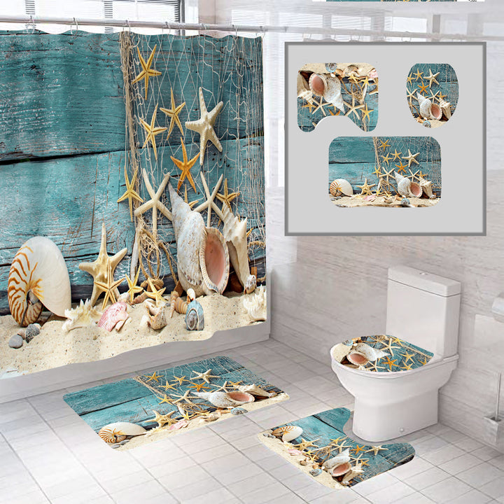 Dolphin-Themed Bathroom Decor Set Kalsten