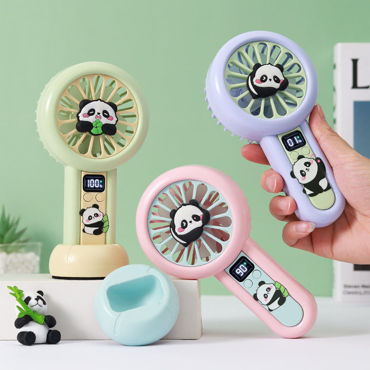 Women portable mini fan with cute panda design Kalsten