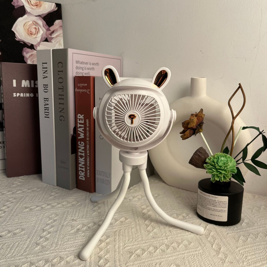 Cute Animal-Themed Portable Desk Fan Kalsten